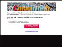 Tablet Screenshot of cmonlivre.fr